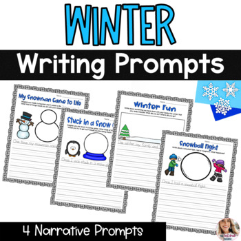 Winter January Narrative Informative Opinion Writing Bundle | TpT