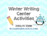 Winter Writing Center Activities