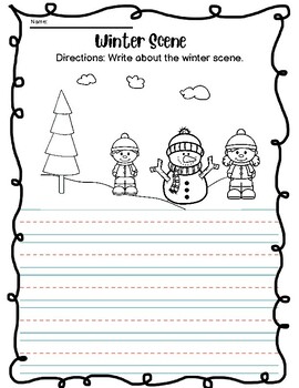 Preview of Winter Writing Center Activities