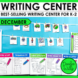 Winter Writing Center | Kindergarten and 1st grade DECEMBER