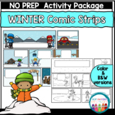 Winter Writing Comic Strips | Engaging Winter Writing Project