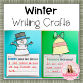 Winter Writing Crafts for your Hallway Display (Snow and C