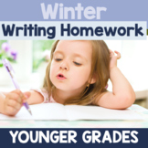Winter Writing Homework ・ Activity Booklet (Younger Grades)