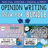 Winter Writing: Opinion Writing - Two Focus Questions
