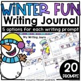 Winter Writing Prompt Journal Activities Sentence Starters