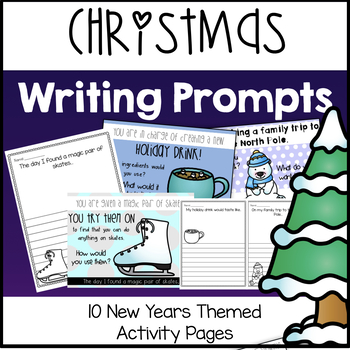 Preview of Christmas Writing Prompts