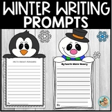 Winter Writing Prompts | Craftivity | Kindergarten to 2nd Grade