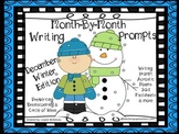 Winter Writing Prompts Primary Journals Pack December