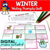 Winter Writing Prompts Choice Board for Middle School DIGI