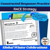 Winter Writing Prompts RACE Strategy Practice Passages