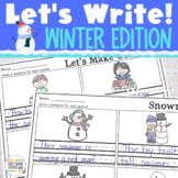 Winter Writing Prompts | Sentence Writing Practice