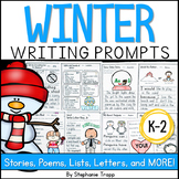 Winter Writing Prompts for Kindergarten, First Grade and S