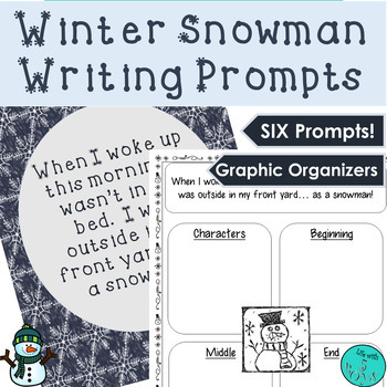 Winter Writing: Snowman by Life with 5 Boys | Teachers Pay Teachers