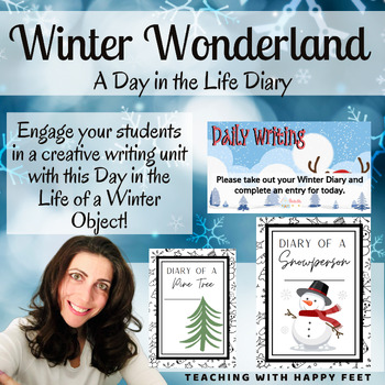 Preview of Winter Writing Unit: A Day in the Life Journal