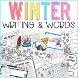 Winter Writing Activities & Word Work - Prompts, Poetry, H