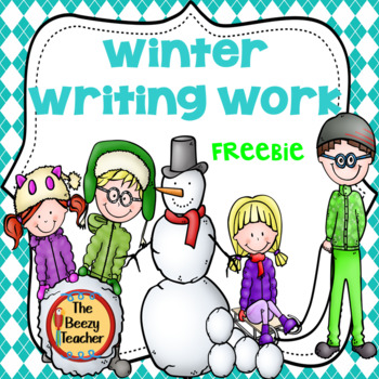 Preview of Winter Writing Work
