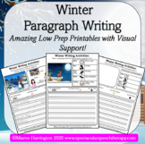 Winter Writing! Write Full Introduction Paragraphs Independently