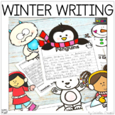 Winter Writing Writing Prompts and Toppers Digital and Printable