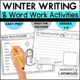 Winter Writing and Word Work Activities / First Week Back 