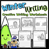 Winter Writing Quick Writes Kindergarten or First Grade