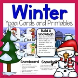 Winter Yoga Cards and Printables
