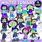 Winter Zombies Clip Art Set {Educlips Clipart}