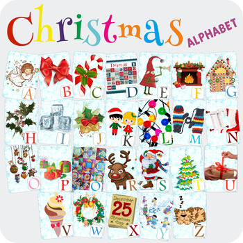Preview of Christmas Alphabet