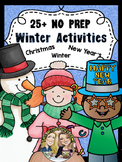 Winter and Christmas Activities NO PREP