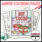 Winter and Christmas Coloring Pages