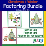 Winter and Christmas Factoring Polynomials Quadratics Bund