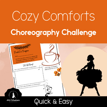 Preview of Winter and Holiday Dance Choreography Challenge with Comfort Theme 7-8 and 9-12