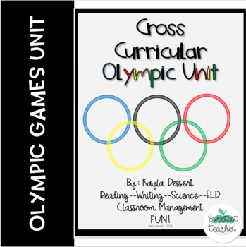 Preview of Winter and Summer Games Cross Curricular Unit