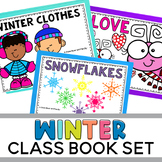 Winter and Valentine's Day Class Books for Preschool and K