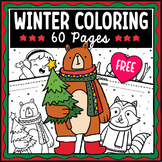 Winter coloring pages | Morning Work | Holiday Coloring Pa