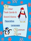 figurative language task cards / board game test prep