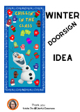Winter doorsign idea