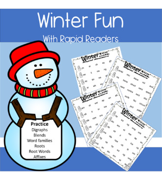 Preview of Winter fun with Rapid Readers