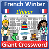 Winter in French L'hiver Vocabulary Fun Early Finisher or 