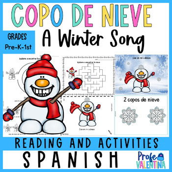 Preview of Winter in Spanish - El Invierno