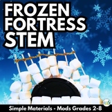 Winter or Christmas STEM Challenge Activity - Frozen Fortress