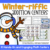 Winter-riffic Addition Centers {Common Core Aligned}