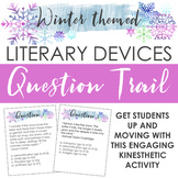Winter-themed Literary Devices Question Trail: Engaging, Kinesthetic Activity