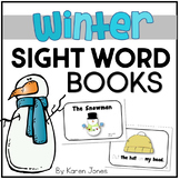 Winter themed Sight Word Books  {Winter Activities}