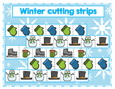 Winter themed cutting strips