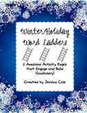 Winter/Holiday Word Ladders