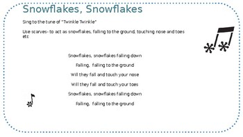 Wintery Song Games by Musical Exploration | Teachers Pay Teachers