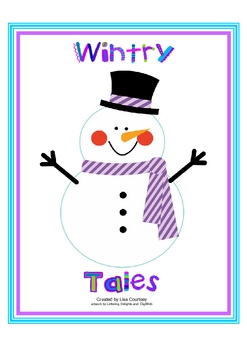 Preview of Wintry Tales - Word Problems - Math Center / Take-to-Desk Folder