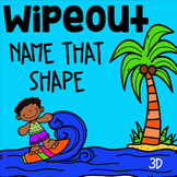WipeOut Math Game - Name the Shape - 3D figures