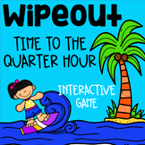 WipeOut Math Game - Telling Time to the Quarter Hour