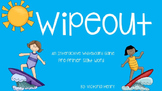 Wipeout Pre-Primer Sight Words Interactive Game
